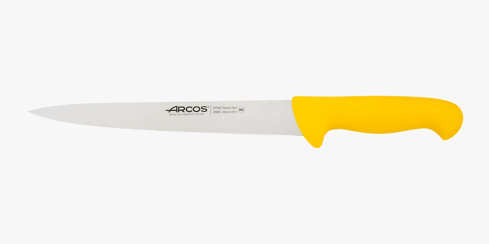 Coltello Trinciante colore giallo Serie 2900 250 mm
