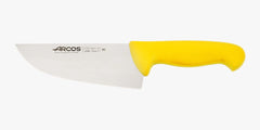 Cuchillo Carnicero Color Amarillo Serie 2900 170 mm
