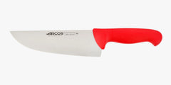 Cuchillo Carnicero color rojo Serie 2900 200 mm