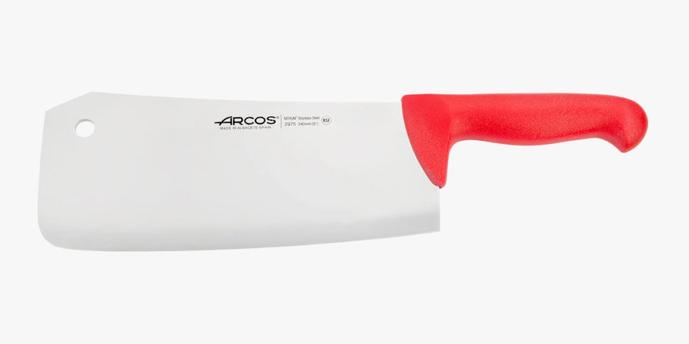 Küchenbeil Serie 2900 in Rot 240 mm