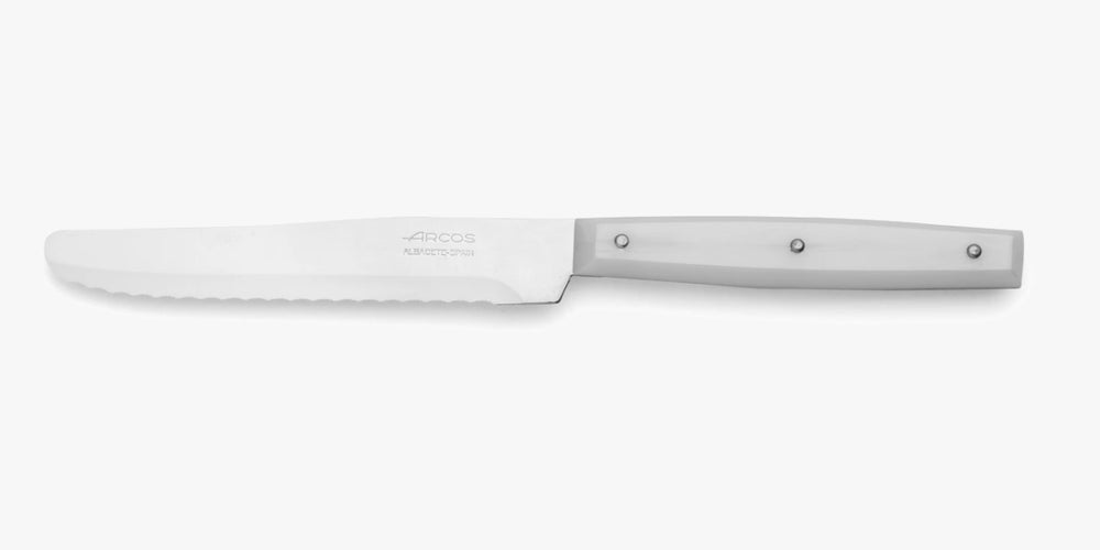 Cuchillo Mesa Blanco Nylon 115 mm