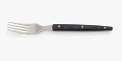 Forchetta bistecca The Origin micarta blu 220 mm