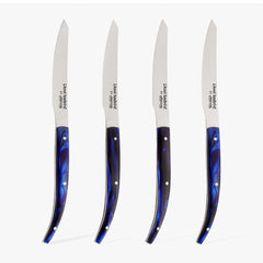 JUEGO 4 PZAS. CUCHILLO MESA AZUL THE BAZAAR BY JOSE ANDRÉS
