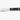 Cuchillo Chuletero Negro Con Sierra Polioximetileno 115 mm
