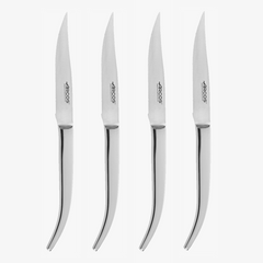 Juego 4 Pzas. Chuletero Monoblock  Filo con Sierra