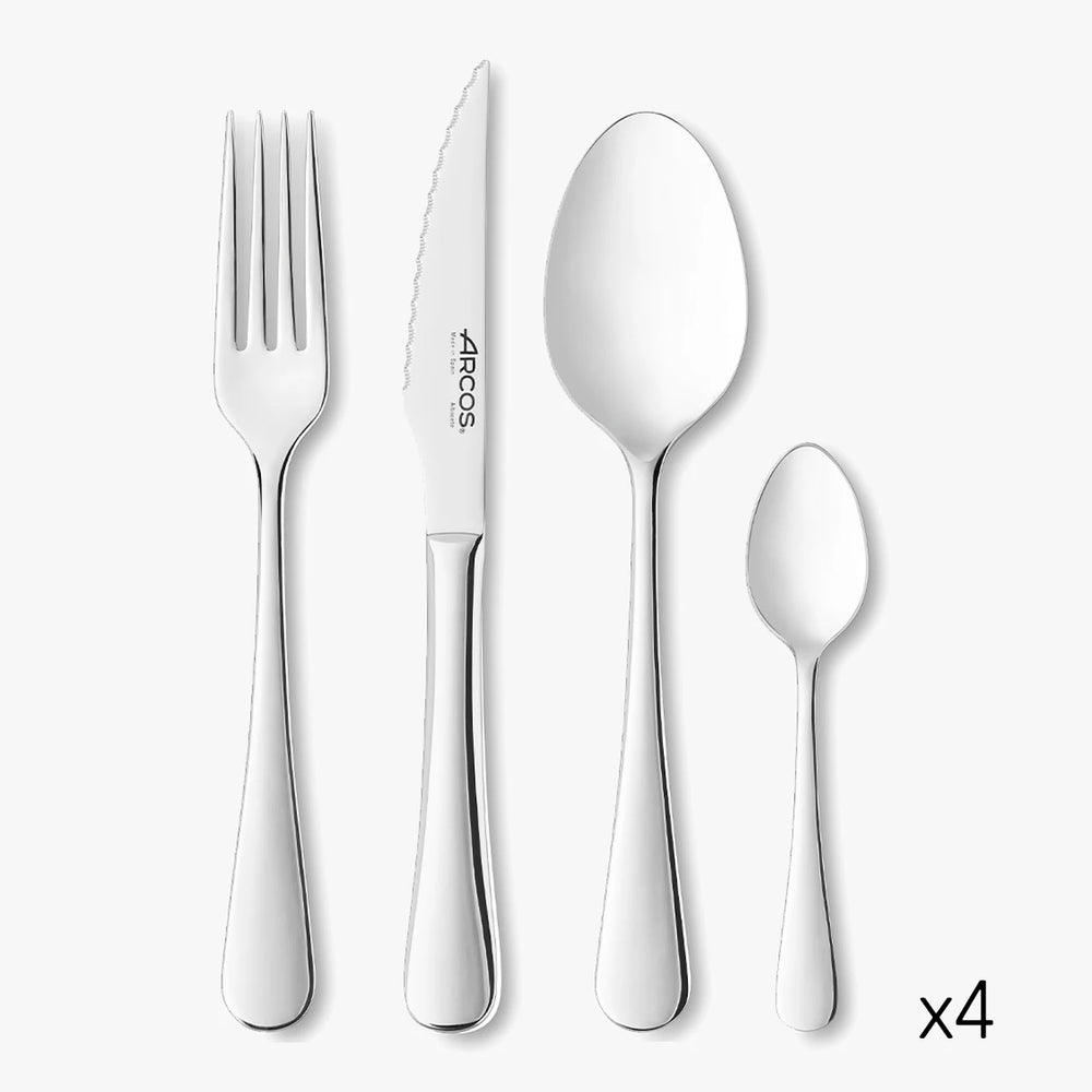 Conjunto de Talheres 16 Peças Série Lisboa