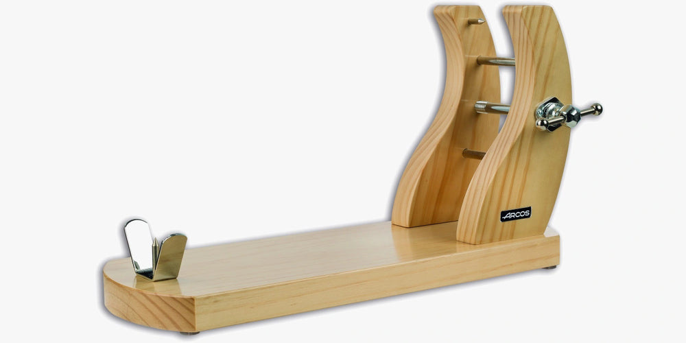 Supporto per Prosciutto in Legno di Pino Colore Naturale