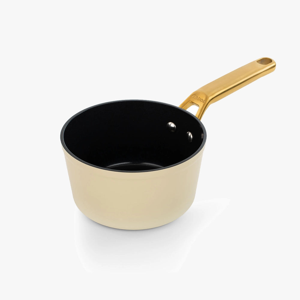 CERAMIC NON-STICK SAUCEPAN SAMOA ICONIC BEIGE SERIES 16 CM / 1,5 L