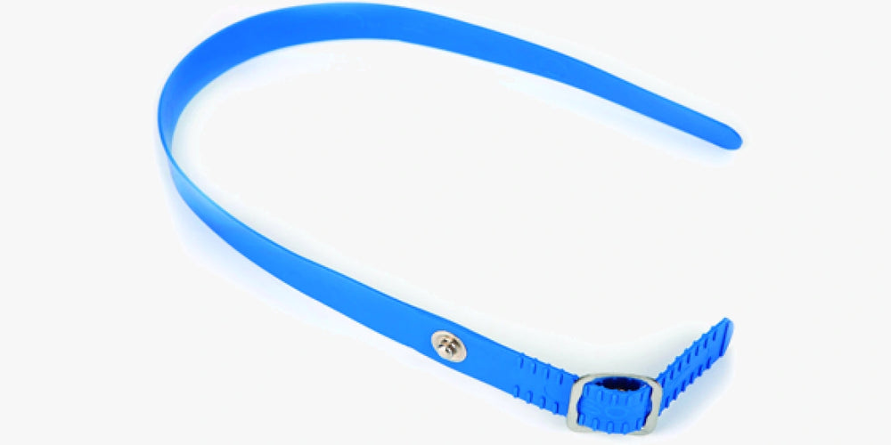 Correa azul para guante talla 4-L