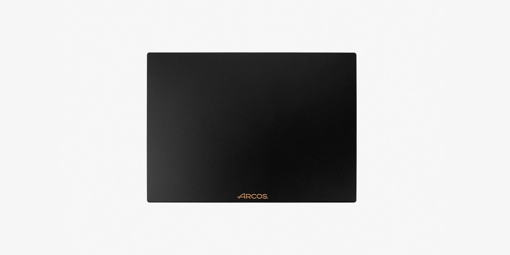 Black cutting board 250x350x15 mm
