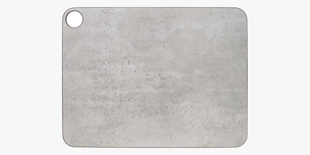 Tagliere bar grigio con appendiabiti 427 x 327 mm