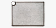 Tabla de corte gris con canal y colgador 427 x 327 mm