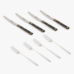 Juego de cubiertos Milano y Flysch