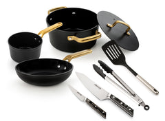 Mega Set Cuisine Eclipse + Samoa Iconic Noire + Ustensiles