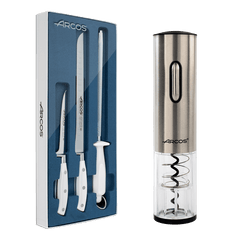 Set prosciutto Serie Riviera Blanc e Cavatappi