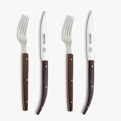 Origin Rosewood Set 2x Forks and 2x Knives