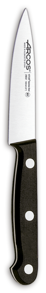 Cuchillo de cocinero Arcos Universal 280804 de Acero Nitrum, con Mango de  Polioximetileno y hoja de 30 cm en estuche