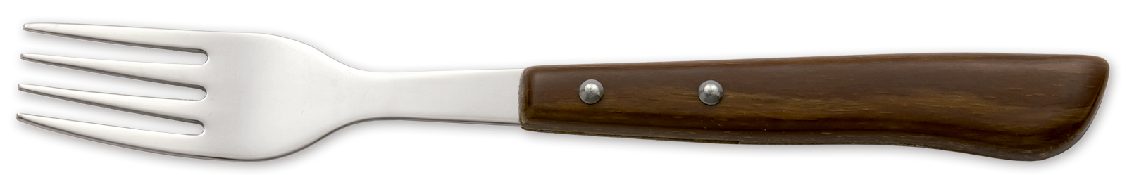 Tenedor madera comprimida 200 mm Marrón