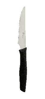 Nova Series 115 mm Serrated Black Steak Knife