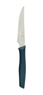 Cuchillo Chuletero Color Azul Metalizado Serie Nova 110 mm