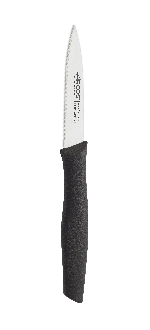 Cuchillo Mondador Color Negro Perlado Serie Nova 85 mm