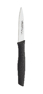 Nova Series 85 mm Serrated Black Colour Paring Knife 