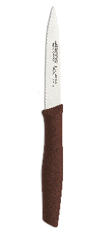Cuchillo Mondador Color Marrón Perlado Serie Nova 100 mm
