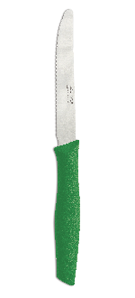 Nova Series 110 mm Green Serrated Table Knife