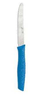 Cuchillo Mesa Color Azul  Perlado Serie Nova 110 mm