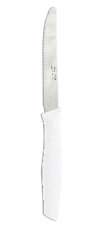 Cuchillo Mesa Color Blanco Perlado Serie Nova 110 mm