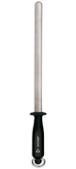Carbon steel sharpening steel