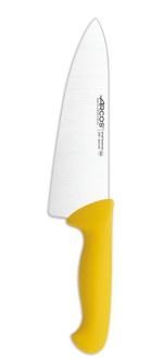 Cuchillo Cocinero color amarillo Serie 2900 200 mm