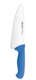 Cuchillo Cocinero color azul Serie 2900 200 mm