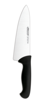 Cuchillo Cocinero color negro Serie 2900 200 mm