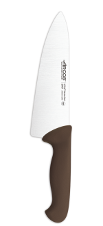 Cuchillo Cocinero color marrón Serie 2900 200 mm