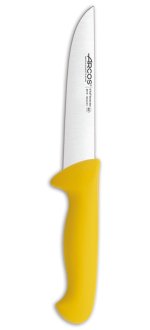 Cuchillo Carnicero color amarillo Serie 2900 160 mm