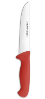 Cuchillo Carnicero color rojo Serie 2900 180 mm
