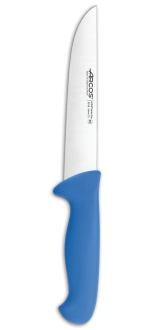Cuchillo Carnicero color azul Serie 2900 180 mm