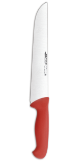Cuchillo Carnicero color rojo Serie 2900 250 mm