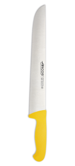 Cuchillo Carnicero color amarillo Serie 2900 350 mm