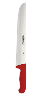 Cuchillo Carnicero color rojo Serie 2900 350 mm 