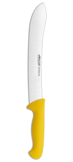Cuchillo Carnicero color amarillo Serie 2900 250 mm