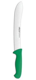 Cuchillo Carnicero color verde Serie 2900 250 mm