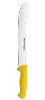 Cuchillo Carnicero color amarillo Serie 2900 300 mm