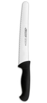 Cuchillo Pastelero color negro Serie 2900 250 mm