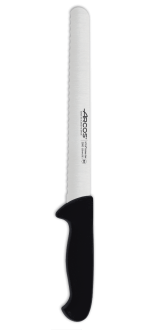 Cuchillo Pastelero color negro Serie 2900 250 mm