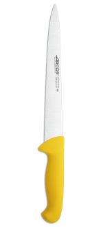 Cuchillo Trinchante color amarillo Serie 2900 250 mm