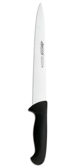 Cuchillo Trinchante color negro Serie 2900 250 mm