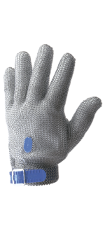 Blue Colour Size 4-L INOX Safety Glove