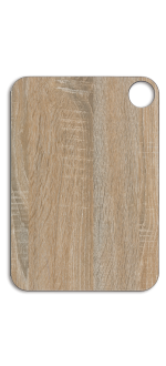 Brown Cutting Boards with hanger 330 x 230 mm